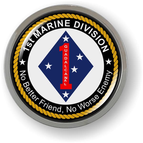 USMC - 1st Marine Division Emblem